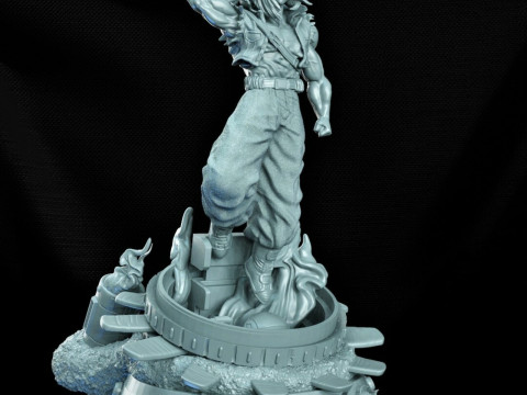 Badehose Dragon Ball Z 3D Druckmodell