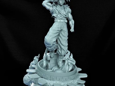 Trunks Dragon Ball Z 3D Print Model