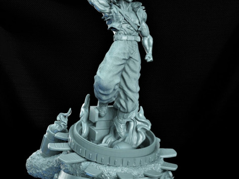 Badehose Dragon Ball Z 3D Druckmodell