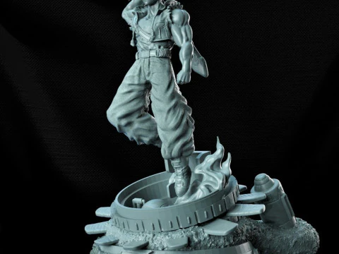 Trunks Dragon Ball Z 3D Print Model