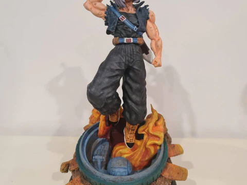 Trunks Dragon Ball Z 3D Print Model