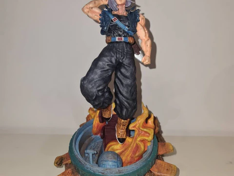 Trunks Dragon Ball Z 3D Print Model