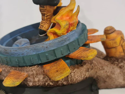 Trunks Dragon Ball Z 3D Print Model