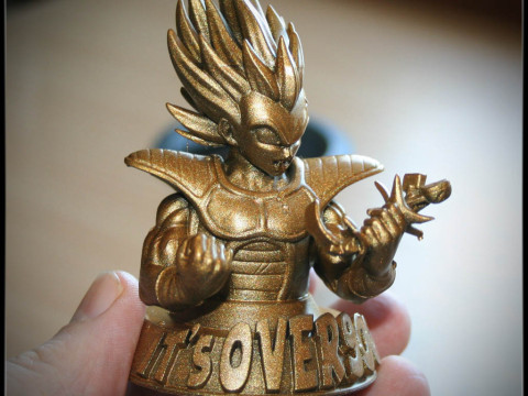 Vegeta 9000'den Fazla Göğüs 3D Baskı Modeli