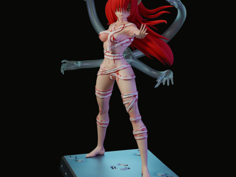 Lucy Elfen Lied 3D Print Model