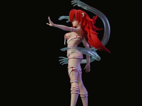 Lucy Elfen Lied 3D Print Model