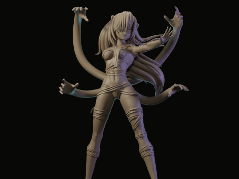 Lucy Elfen Lied 3D Print Model