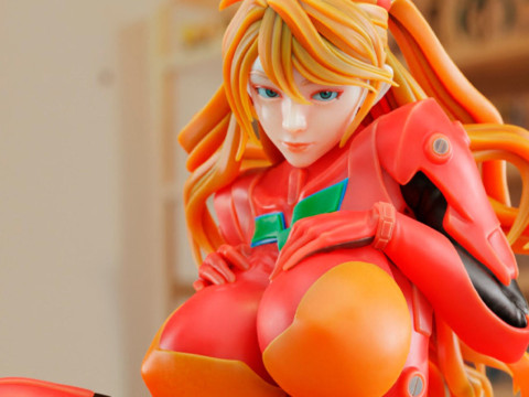 Asuka Evangelion Modèles 3D en vedette