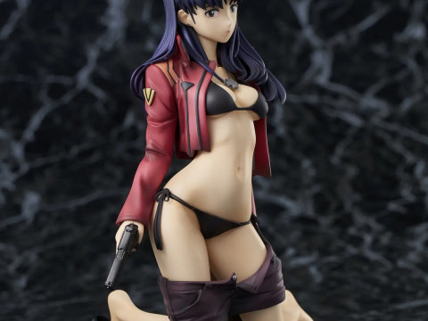 Misato Katsuragi Model Cetak 3D