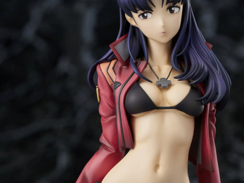 Misato Katsuragi Model Cetak 3D