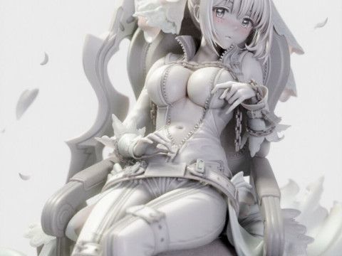 Versi Saber-Nero Claudius Bride Model Cetak 3D