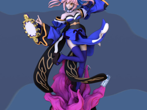 Tamamo no Mae 3D Druckmodell