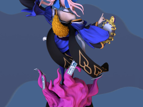 Tamamo no Mae 3D Print Model