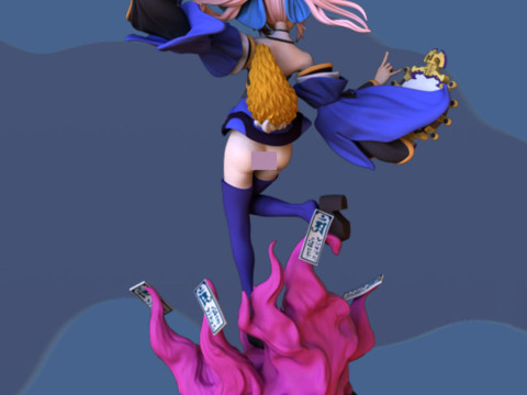 Tamamo no Mae 3D Print Model