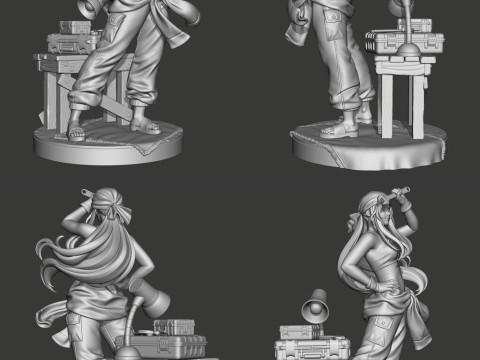 Winry Rockbell - Fullmetal Alchemist 3D Print Model