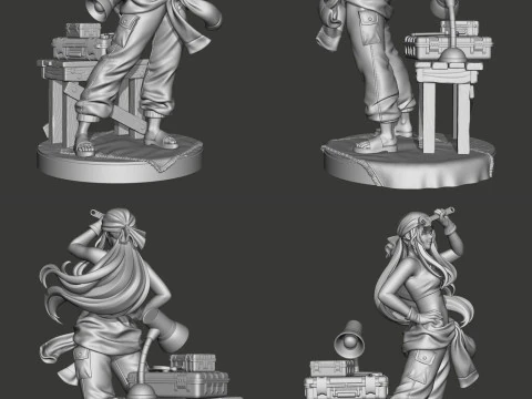 Winry Rockbell - Fullmetal Alchemist 3D Print Model