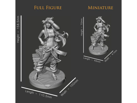 Winry Rockbell - Fullmetal Alchemist 3D Print Model