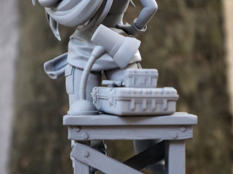 Winry Rockbell - Fullmetal Alchemist 3D Print Model