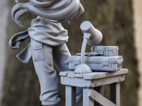 Winry Rockbell - Fullmetal Alchemist 3D Print Model