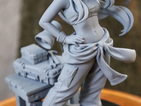Winry Rockbell - Fullmetal Alchemist 3D Print Model