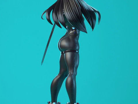 Reika Shimohira 3D Print Model