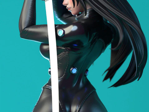 Reika Shimohira 3D Print Model