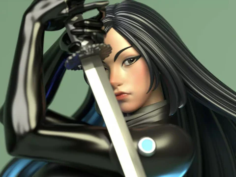 Reika Shimohira 3D Print Model