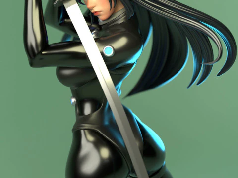 Reika Shimohira 3D Print Model