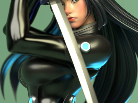 Reika Shimohira 3D Print Model