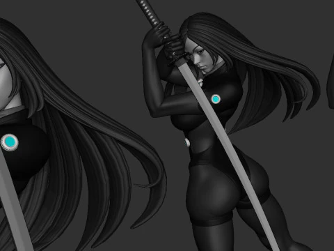 Reika Shimohira 3D Print Model