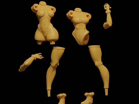 Reika Shimohira 3D Print Model