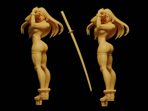 Reika Shimohira 3D Print Model