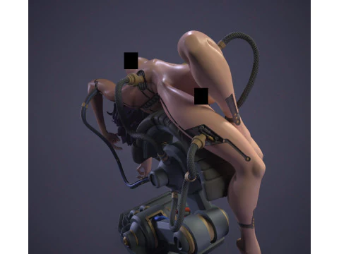 Motoko Kusanagi Ghost in the Shell 3D Print Model