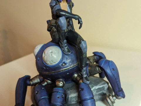 Motoko Kusanagi Figure 3D Print Model