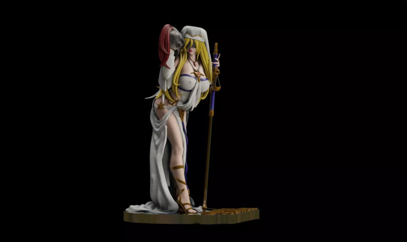 Goblin Slayer Sword Maiden 3D Print Model .c4d .max .obj .3ds .fbx .stl .blend