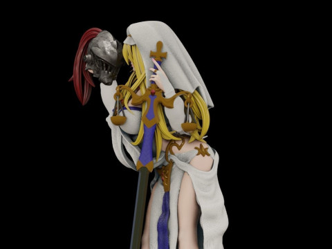 Goblin Slayer Sword Maiden 3D Print Model