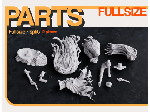 Alucard-Hellsing Modelo de Impressão 3D