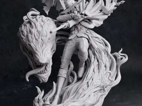 Alucard - Hellsing 3D Print Model