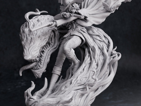 Alucard-Hellsing Modelo de Impressão 3D