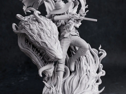 Alucard - Hellsing 3D Print Model