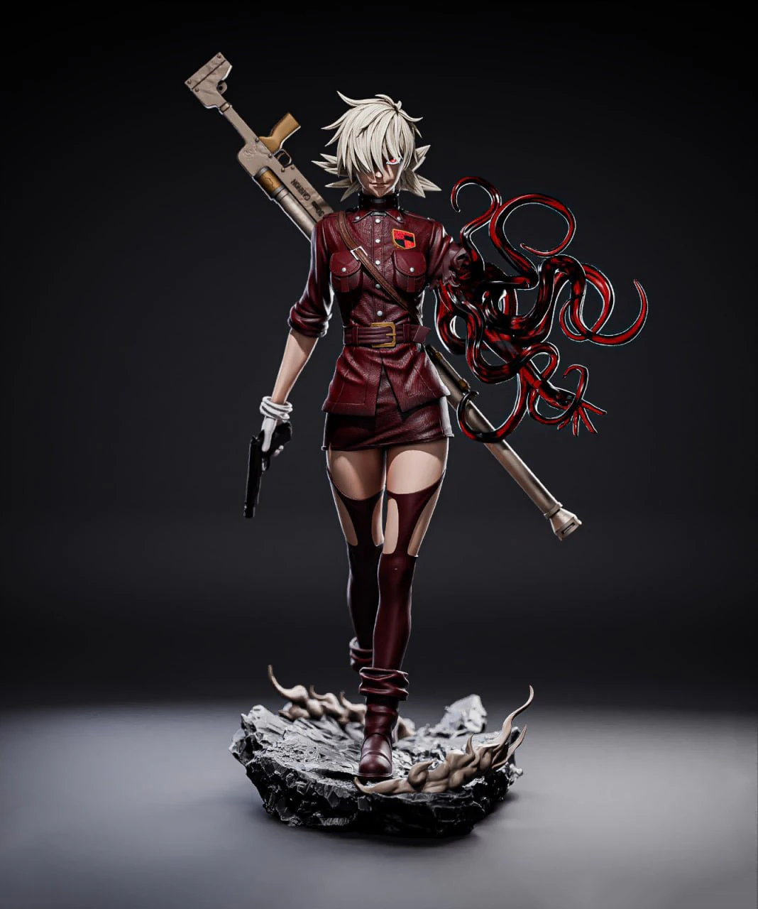 Seras Victoria 3D Print Model .c4d .max .obj .3ds .fbx .stl .blend 