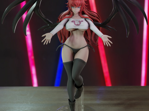 Rias Gremory 3D Print Model