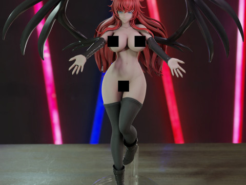 Rias Gremory 3D Print Model