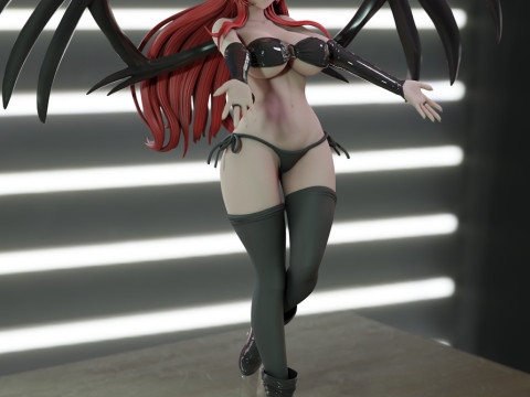 Rias Gremory 3D Print Model