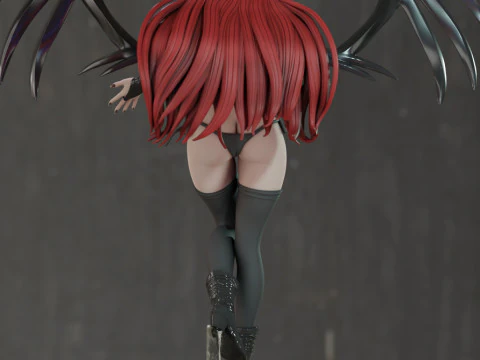 Rias Gremory 3D Print Model