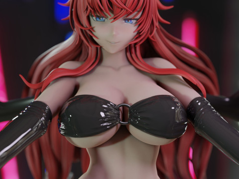 Rias Gremory 3D Print Model