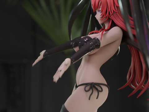 Rias Gremory 3D Print Model