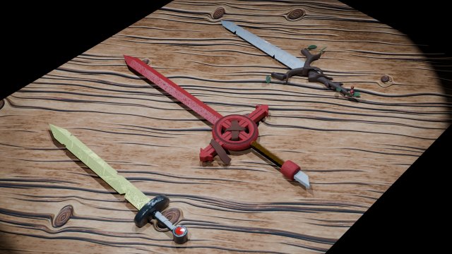 Finn Swords - Sword Escarlata-Blood-Root 3D 模型 .c4d .max .obj .3ds .fbx .stl .blend 