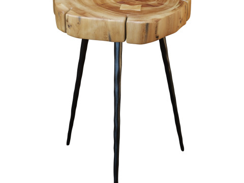 Eider Side Table 3D Model