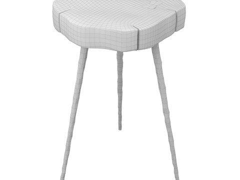 Eider Side Table 3D Model